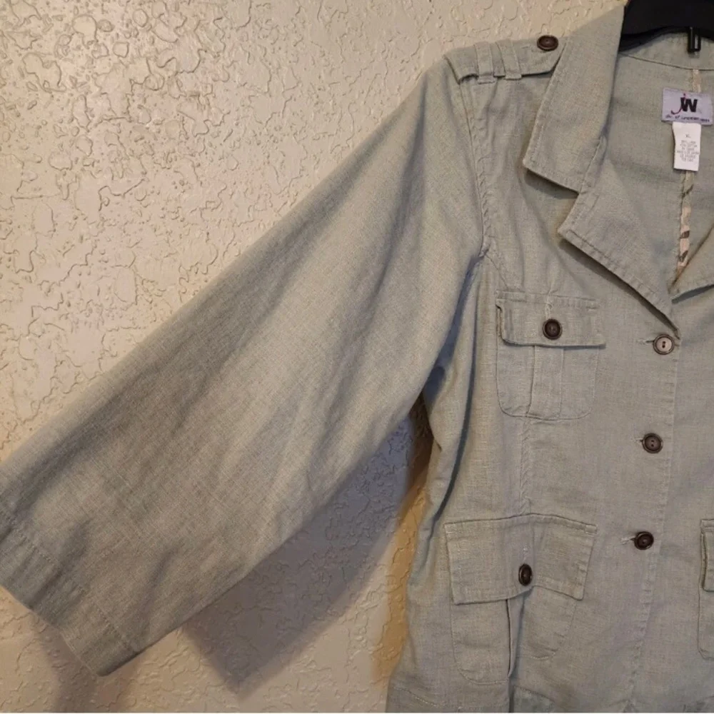 Military Style Spring Jacket Size M - Picture 8 of 10